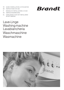 Mode d’emploi Brandt BWT6012E Lave-linge