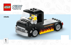 Manual Lego set 60404 City Burger truck
