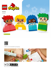 Manual Lego set 10415 Duplo Grandes Sentimentos e Emoções