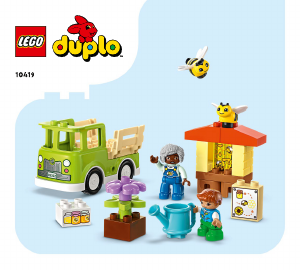 Kullanım kılavuzu Lego set 10419 Duplo Arıların ve Arı Kovanlarının Bakımı