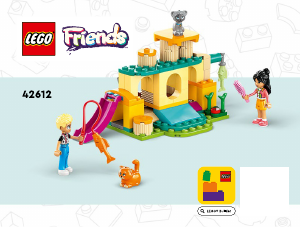 Kullanım kılavuzu Lego set 42612 Friends Kedi Oyun Parkı Macerası