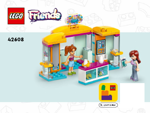 Manual Lego set 42608 Friends Tiny accessories store