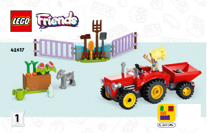 Mode d’emploi Lego set 42617 Friends Le refuge des animaux de la ferme