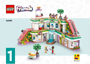 Mode d’emploi Lego set 42604 Friends Le centre commercial de Heartlake City