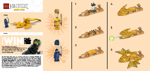 Mode d’emploi Lego set 71803 Ninjago L’attaque du dragon rebelle d’Arin