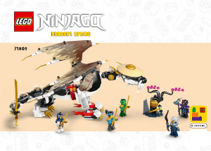 Handleiding Lego set 71809 Ninjago Egalt de Meesterdraak