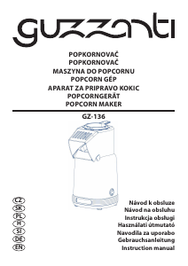 Használati útmutató Guzzanti GZ 136 Popcornkészítő