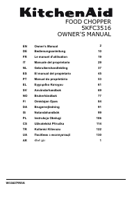 Bedienungsanleitung KitchenAid 5KFC3516ECU Universalzerkleinerer