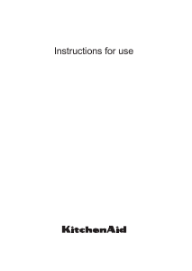 Manuale KitchenAid KHIVF90000 Piano cottura
