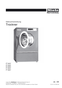 Bedienungsanleitung Miele PT 8807 Trockner