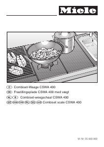 Manual Miele CSWA 400 Kitchen Scale