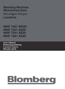 Manuale Blomberg WNF 7301 WE20 Lavatrice