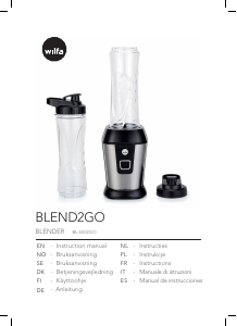Käyttöohje Wilfa BL-5002GO Tehosekoitin