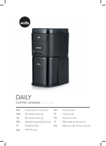 Manual Wilfa CG2G-260 Daily Coffee Grinder