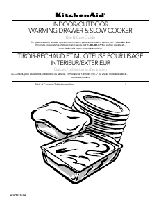Manual KitchenAid KOWT100ESS Warming Drawer