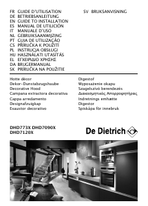 Mode d’emploi De Dietrich DHD7090X Hotte aspirante