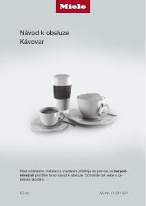 Manuál Miele CM 5315 Active Kávovar