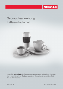 Bedienungsanleitung Miele CM 6100 Kaffeemaschine