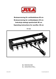 Handleiding Jula 707-046 Verticuteermachine