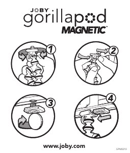 Handleiding Joby GorillaPod Magnetic Statief