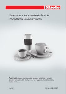 Használati útmutató Miele CVA 6805 Kávéautomata