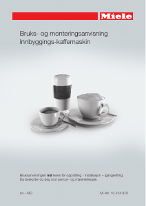 Bruksanvisning Miele CVA 6805 Kaffemaskin
