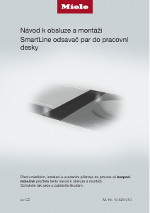 Manuál Miele CSDA 7000 FL Odsavač par