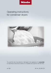 Manual Miele DA 150 Cooker Hood