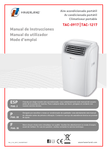 Manual Haverland TAC-1217 Ar condicionado