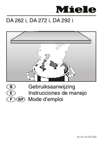 Handleiding Miele DA 262 i Afzuigkap