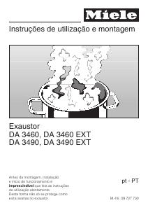 Manual Miele DA 3490 Exaustor
