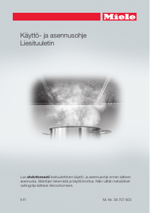 Käyttöohje Miele DA 416 Liesituuletin