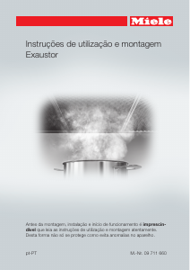 Manual Miele DA 5996 W Exaustor