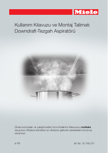 Kullanım kılavuzu Miele DA 6890 Davlumbaz