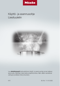 Käyttöohje Miele DA 6998 W Pearl Liesituuletin