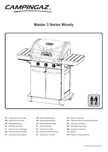 Руководство Campingaz Master 3 Series Woody Барбекю