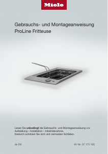 Bedienungsanleitung Miele CS 1411 Fritteuse