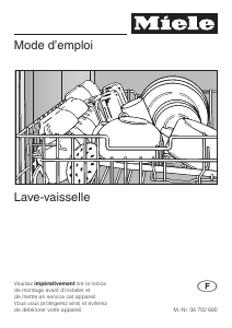 Mode d’emploi Miele G 1470 SC Lave-vaisselle