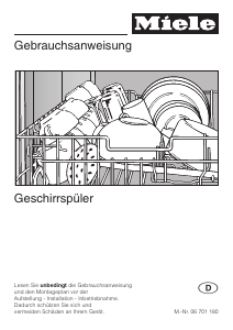 Bedienungsanleitung Miele G 2270 SCVi Geschirrspüler