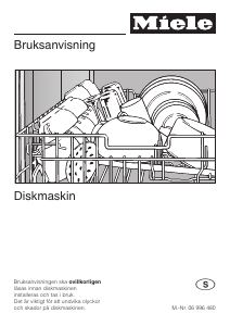 Bruksanvisning Miele G 2832 Diskmaskin