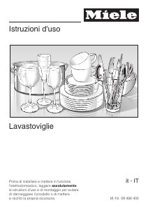 Manuale Miele G 4210 SCU Lavastoviglie