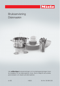 Bruksanvisning Miele G 4212 Diskmaskin