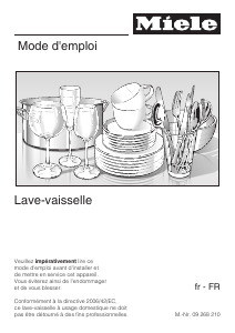 Mode d’emploi Miele G 4300 i Lave-vaisselle