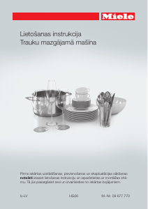 Rokasgrāmata Miele G 4760 SCVi Trauku mašīna