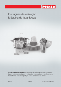 Manual Miele G 4932 SC Front Series 120 Máquina de lavar louça