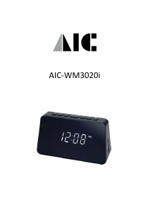 Bedienungsanleitung AIC AIC-WM3020I Uhrenradio