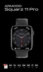 Handleiding ARMODD Squarz 11 Pro Smartwatch