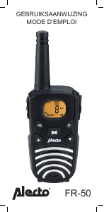 Handleiding Alecto FR-50 Walkie-talkie