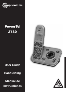 Handleiding Amplicomms PowerTel 2780 Draadloze telefoon