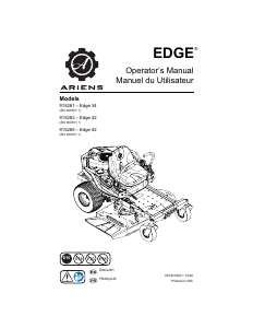 Manual Ariens Edge 52 Lawn Mower